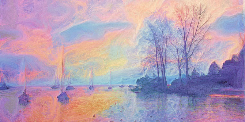 Sonnenaufgang am Zürichsee 3