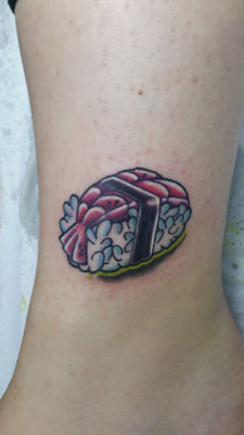 sushi tattoo