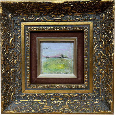0115021  "Rahmenbild 1": Acryl auf Holz 40 x 40 cm