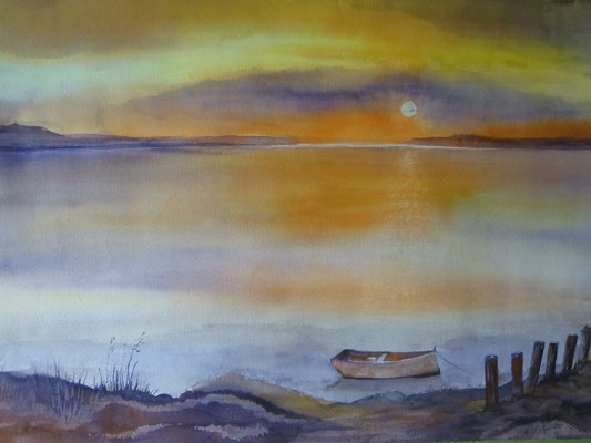 Sonnenuntergang 50x70