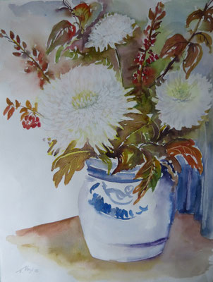 Herbststrauß 40x50