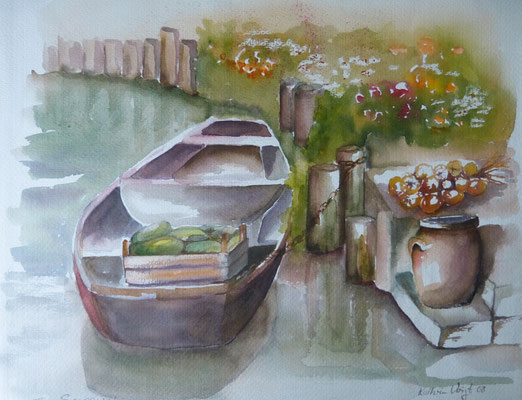 Im Spreewald 30x40