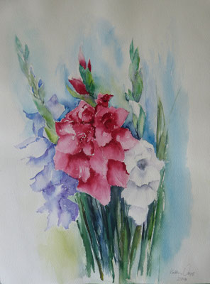 Gladiolen 30x40