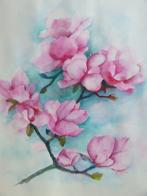 Magnolienzweig 40x50