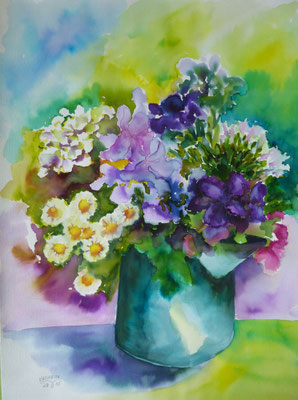 Sommerstrauß 40x50