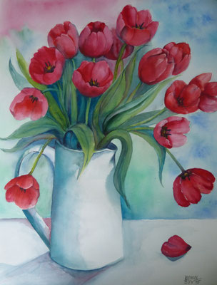 Tulpenstrauß 50x70