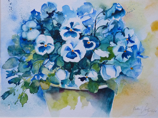 Stiefmütterchen 40x50