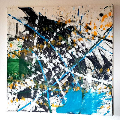 Power of Chaos #1, Acryl, 60x60cm