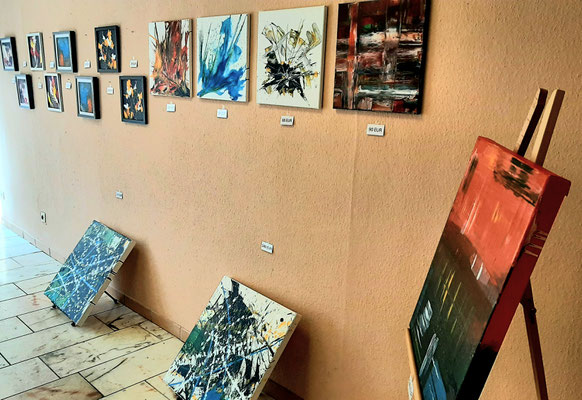 Kunstwerke, Bilder, Ausstellung Ellwangen, Mario Vetter