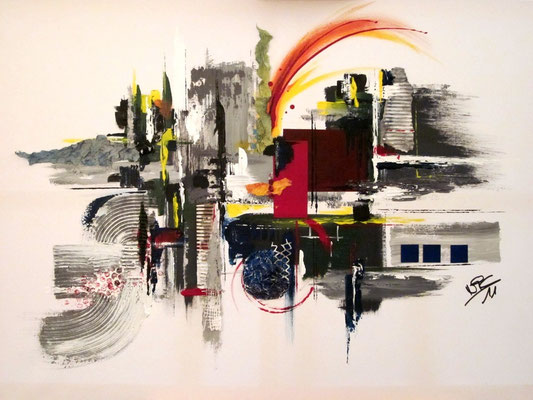 Colorado  ·  70 x 100 cm  · Acryl auf Leinwand  ·  2011  ·  verkauft