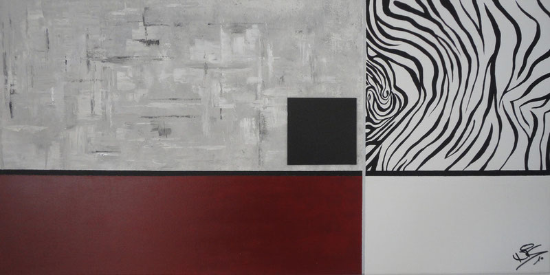 Red Tiger  ·   50 x 120 cm  ·  Acryl auf Leinwand  ·  2015  ·  verkauft