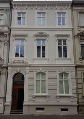 Abgeschlossene Fassadenrestaurierung 2019 Bonn
