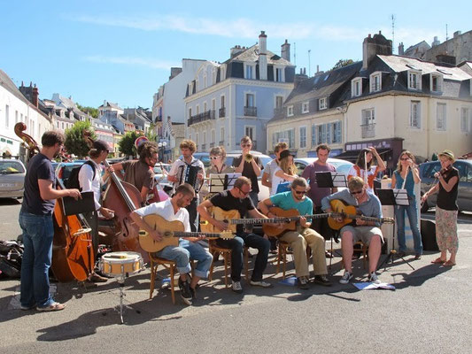 Tournée à Belle-île en mer