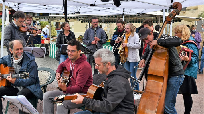 Marché de Cambremer 30 août 2020