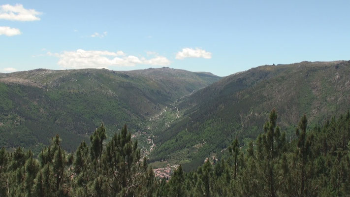 La valée glaciaire du Zézère