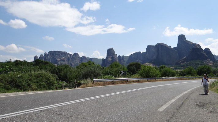 Sur la route des Météores