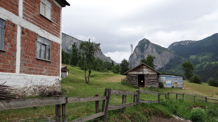 la maison et le mont Kure