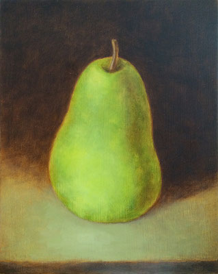 Peinture à l'huile sur bois de Nathalie Tousnakhoff
