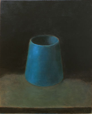 Peinture à l'huile sur bois de Nathalie Tousnakhoff