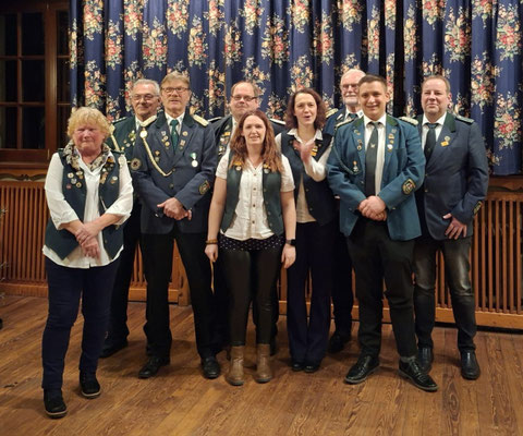 Gewählte und Wiedergewählte Vorstandsmitglieder
