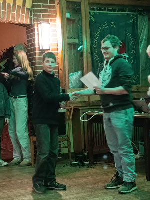 Premiere - Unser erster Jugend-Grünkohl-König: Paul