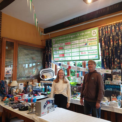Peter, unser Mann für die Tombola