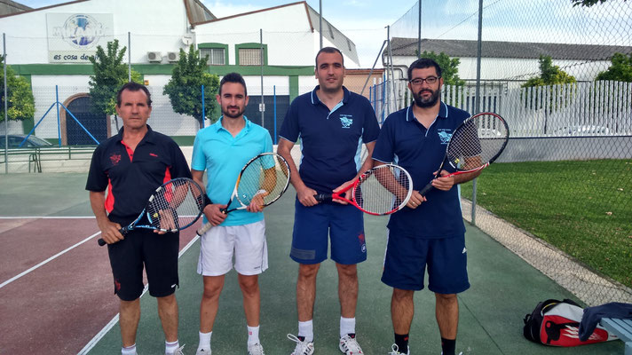 Finalistas Torneo Eufrasio/Raúl y Godino/Pedro