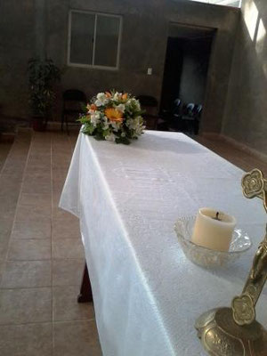 Floral mesa iglesia $ 23000