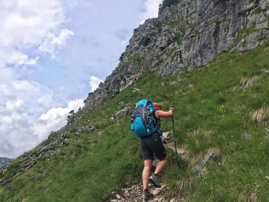 auf dem Weg zur Meilerhütte