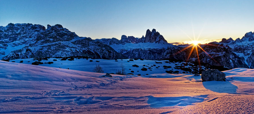 Sonnenaufgang am Strudelkopf