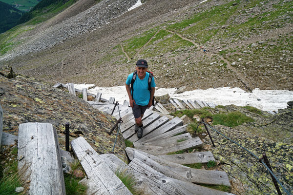 Aufstieg zur Rieserfernerhütte