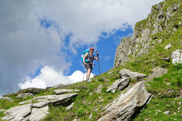 auf dem Weg zum Pfitscher Joch