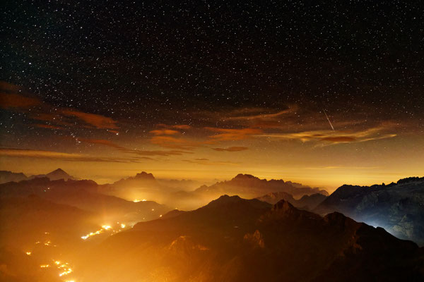 Abendlicht am Piz Boè