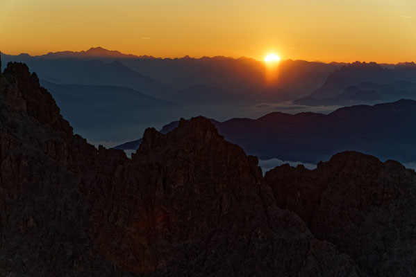 Sonnenaufgang am Birkenkofel