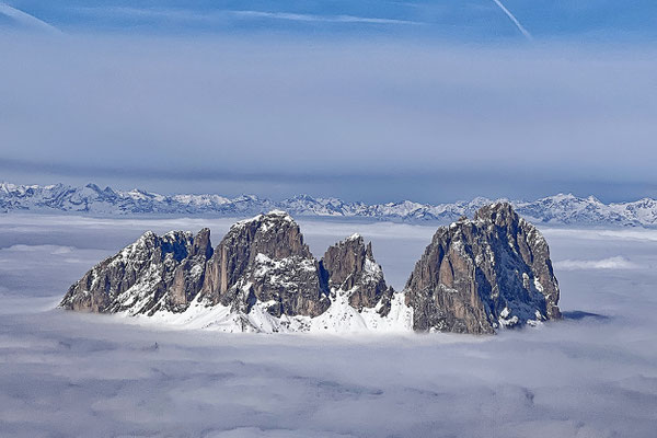 Langkofel und Plattkofel