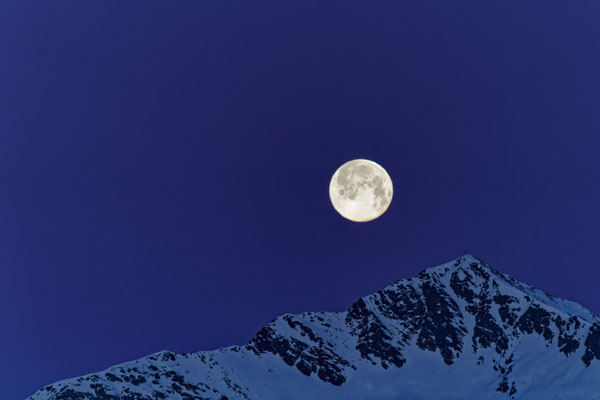 Vollmond am 18.01.2022 (Eidechsspitze)