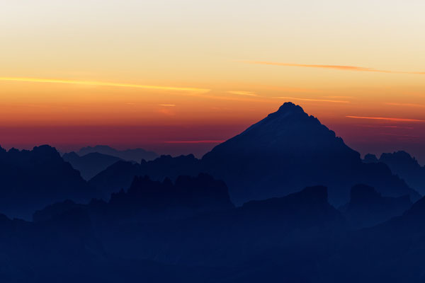 Sonnenaufgang am Piz Boe