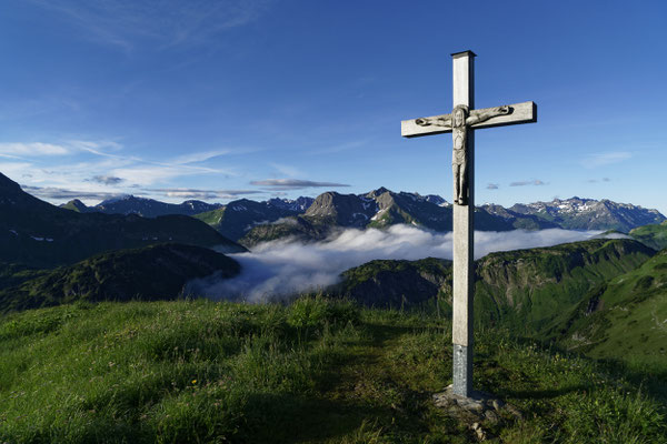 Blick von der Mindelheimer Hütte