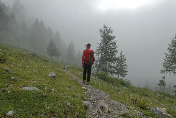 unterwegs zum Plöckenpass