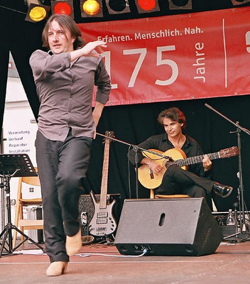 Jorge San Telmo + Bino Dola live in Grünberg im August 2009