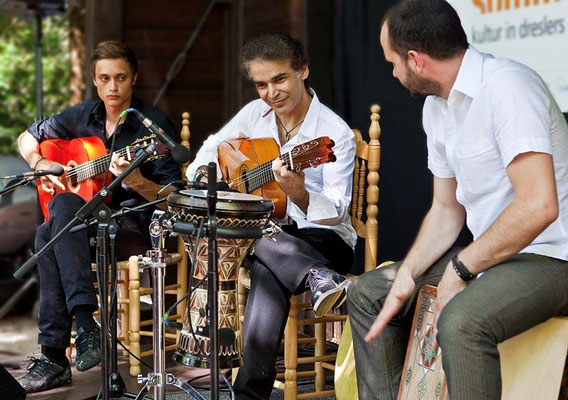Bino Dola Trio, live in Kreuztal im Juli 2013