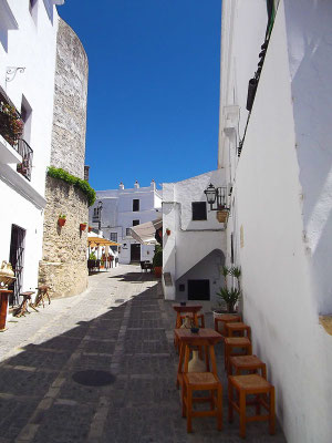 In den Gassen von Vejer de la Frontera...