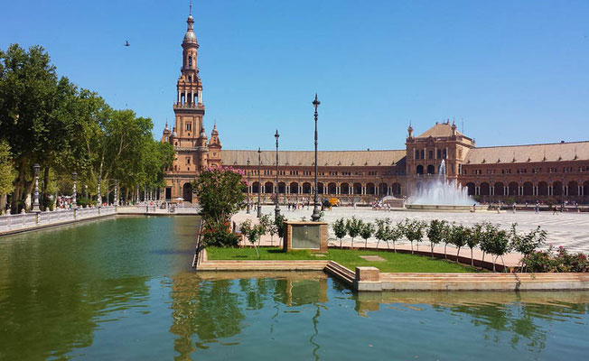 Ausflug nach Sevilla - Plaza de España