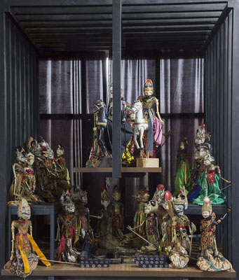 Wayang poppen werkplaats