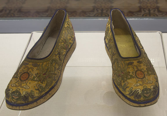 Hué royal palace zijde schoenen