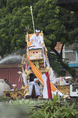 Semarapura processie