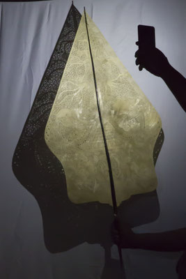 Wayang poppen werkplaats