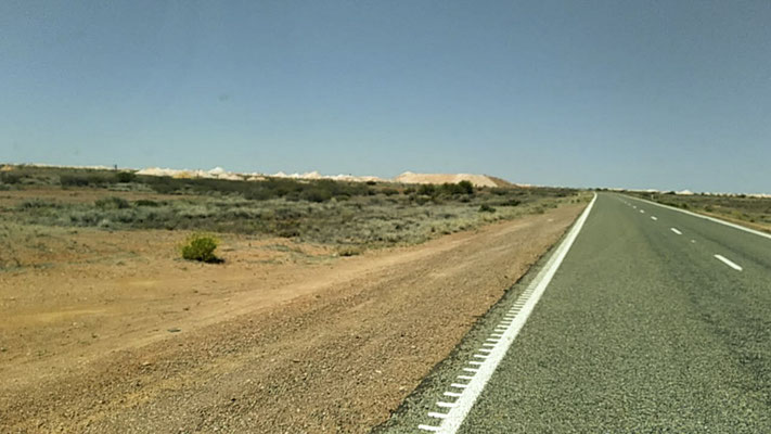 Onderweg naar Coober Pedy