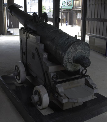 Nagasaki - Dejima kanon gemaakt in Amsterdam