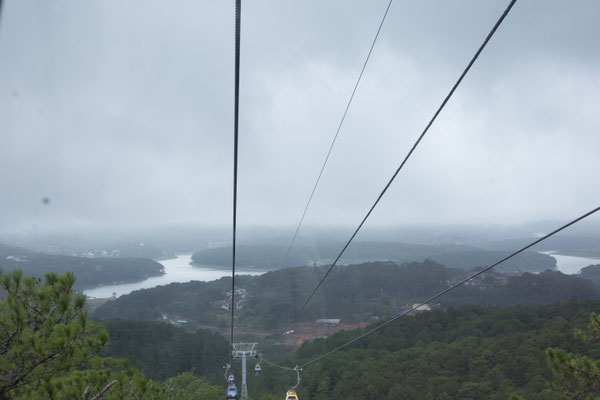 Da Lat onderweg naar het Trúc Lâm klooster